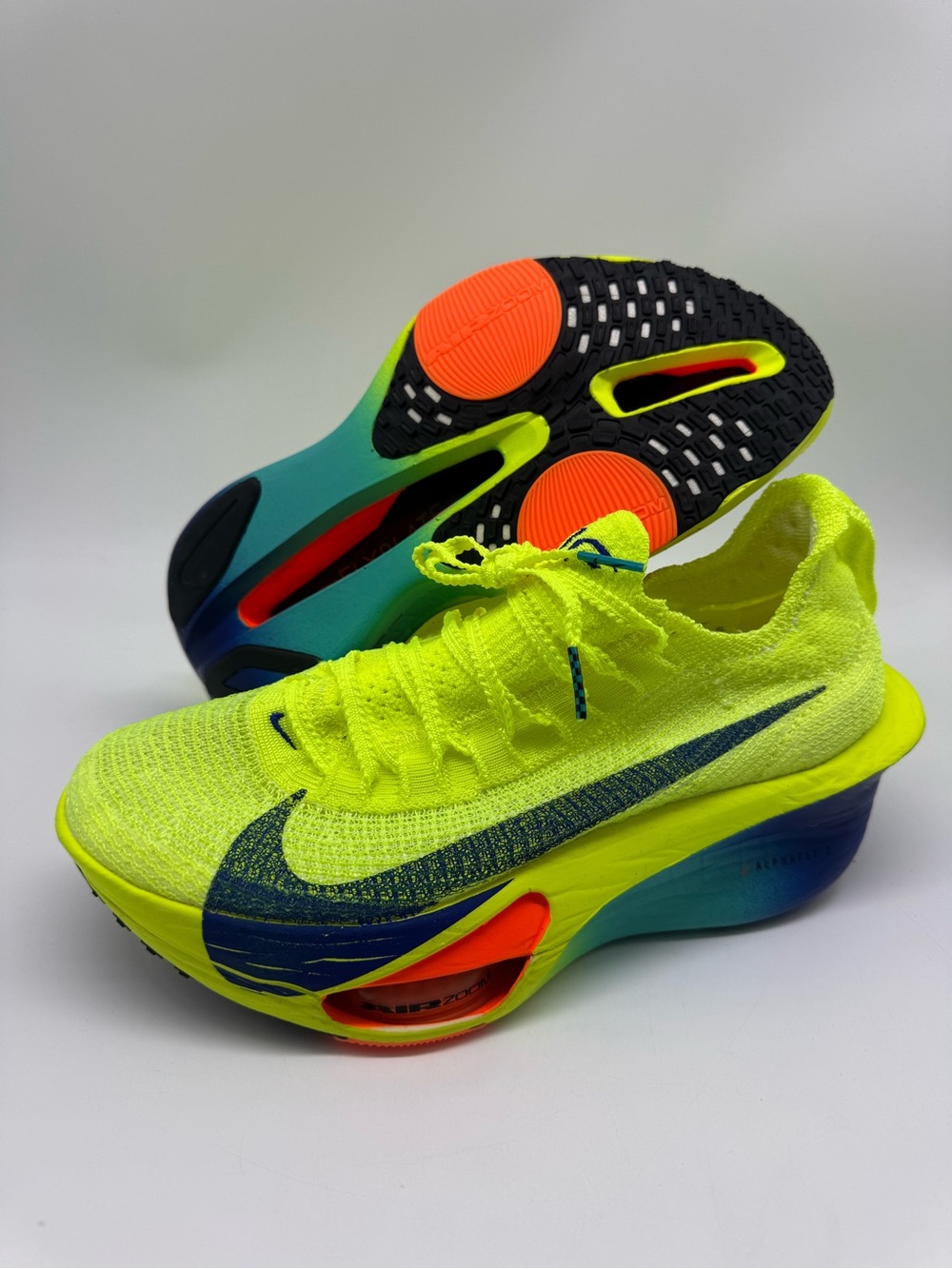 Nike Air Zoom Alphafly Next% 3 Volt Concord FD8315-700 Women Sz 7 | 5.5Y